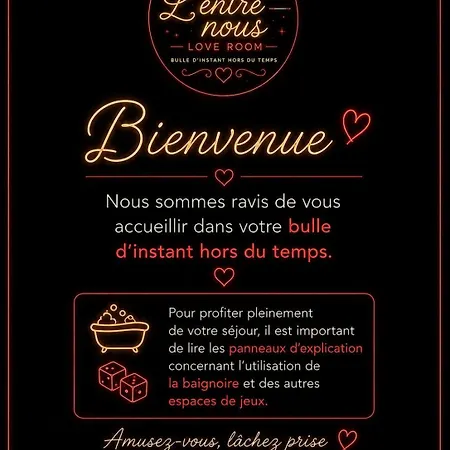 Villa Maison Loveroom 70m2 L'entre Nous *